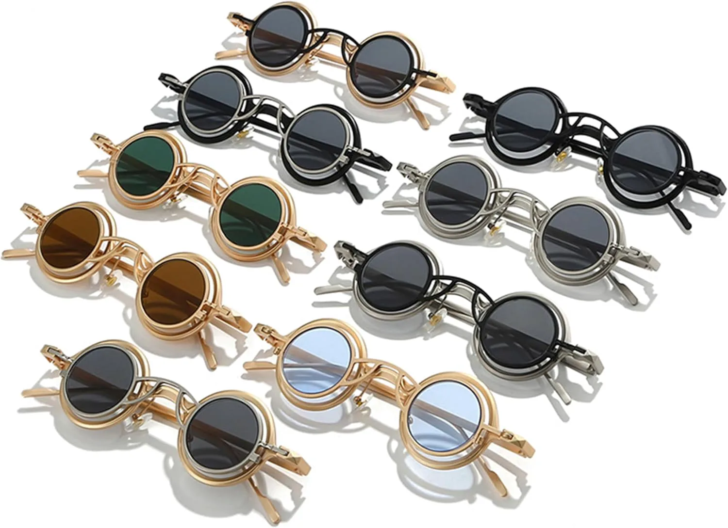 Солнцезащитные очки Bullabulling в стиле ретро, маленькие круглые, для мужчин и женщин, винтажный стиль, металлическая оправа, круглые очки с ажурной отделкой, C6
Солнцезащитные очки Bullabulling в стиле ретро, маленькие круглые, для мужчин и женщин, винтажный стиль, металлическая оправа, круглые очки с ажурной отделкой, C6