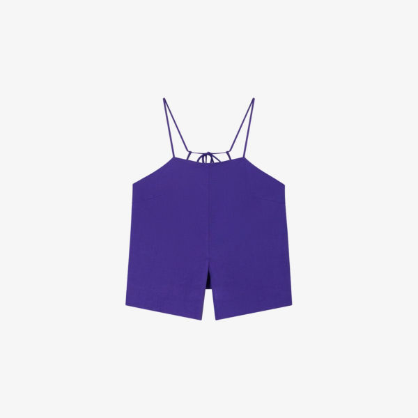 Топ Soeur Eureka без рукавов, фиолетовый
Топ Soeur Eureka без рукавов, фиолетовый