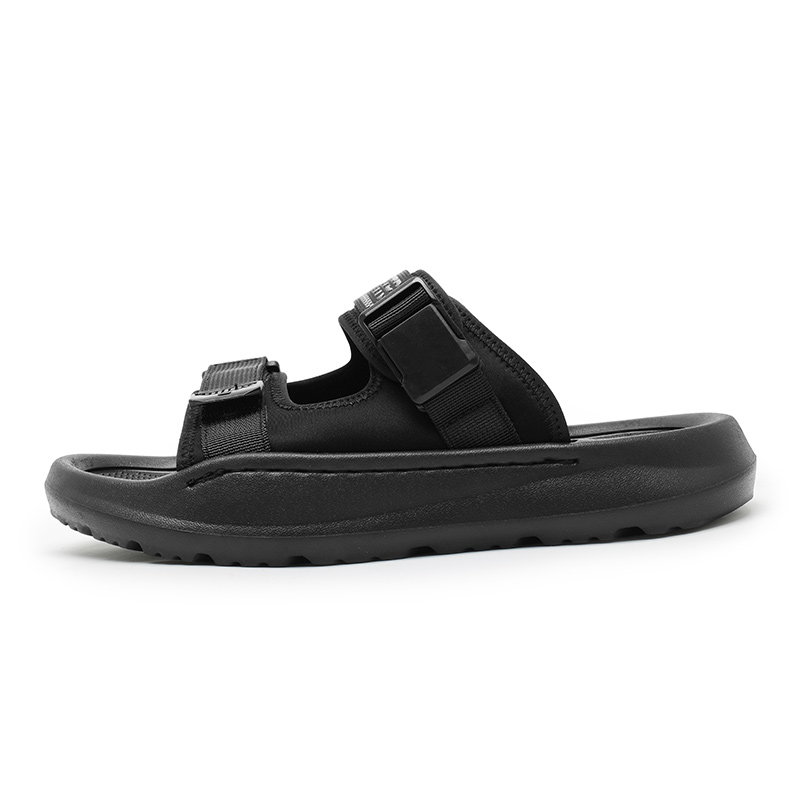 Тапочки-слайды мужские, устойчивые к истиранию NANJIREN, Black 
Тапочки-слайды мужские, устойчивые к истиранию NANJIREN, Black