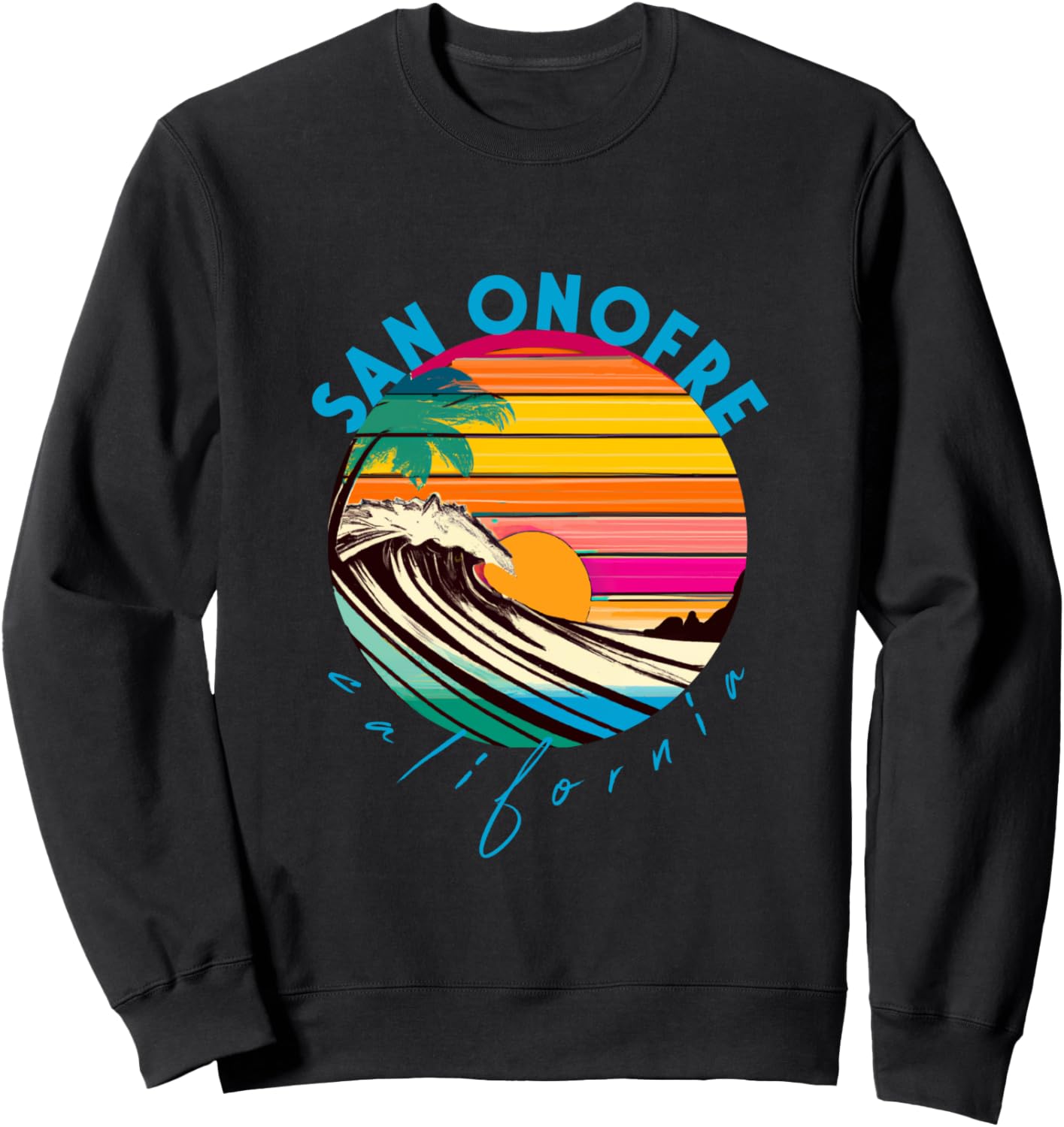 Толстовка в стиле ретро 1980-х годов San Onofre для пляжа в Калифорнии San Onofre Retro Beach Accessories, черный
Толстовка в стиле ретро 1980-х годов San Onofre для пляжа в Калифорнии San Onofre Retro Beach Accessories, черный