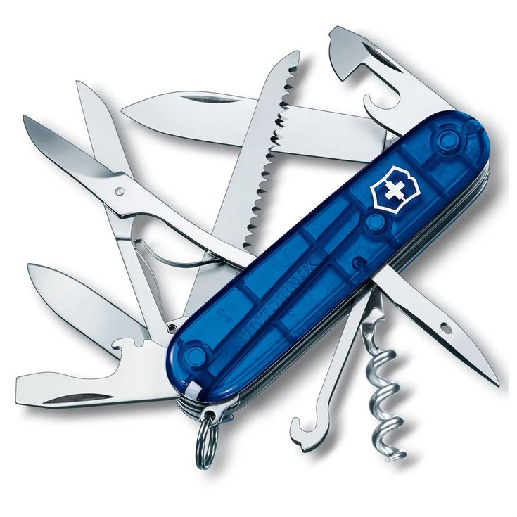 Нож охотничий синий полупрозрачный Victorinox
Нож охотничий синий полупрозрачный Victorinox