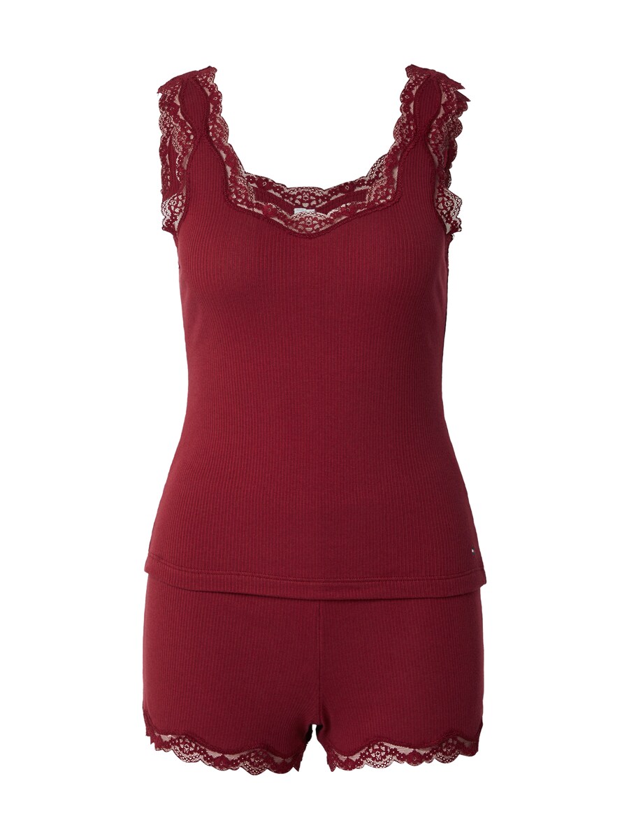 Короткий пижамный комплект Tommy Hilfiger Underwear, рубиново-красный
Короткий пижамный комплект Tommy Hilfiger Underwear, рубиново-красный