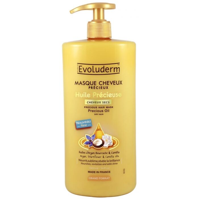 Маска для волос Huile Precieuse Mascarilla Capilar Evoluderm, 1000
Маска для волос Huile Precieuse Mascarilla Capilar Evoluderm, 1000