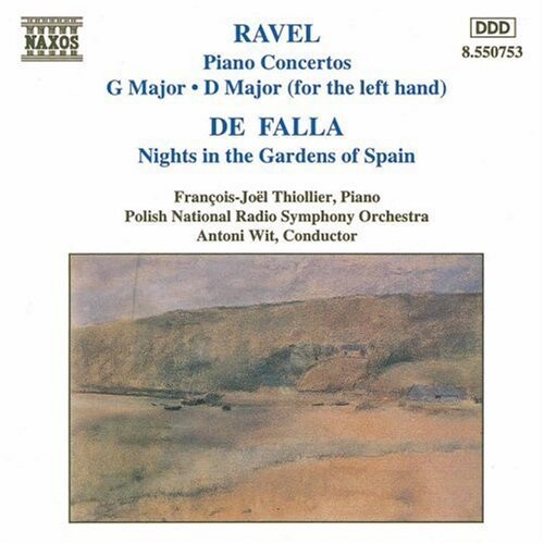 CD диск Ravel / De Falla / Thiollier / Wit / Pnrso: Piano Concerti / Nights in the Gardens of Spain
CD диск Ravel / De Falla / Thiollier / Wit / Pnrso: Piano Concerti / Nights in the Gardens of Spain