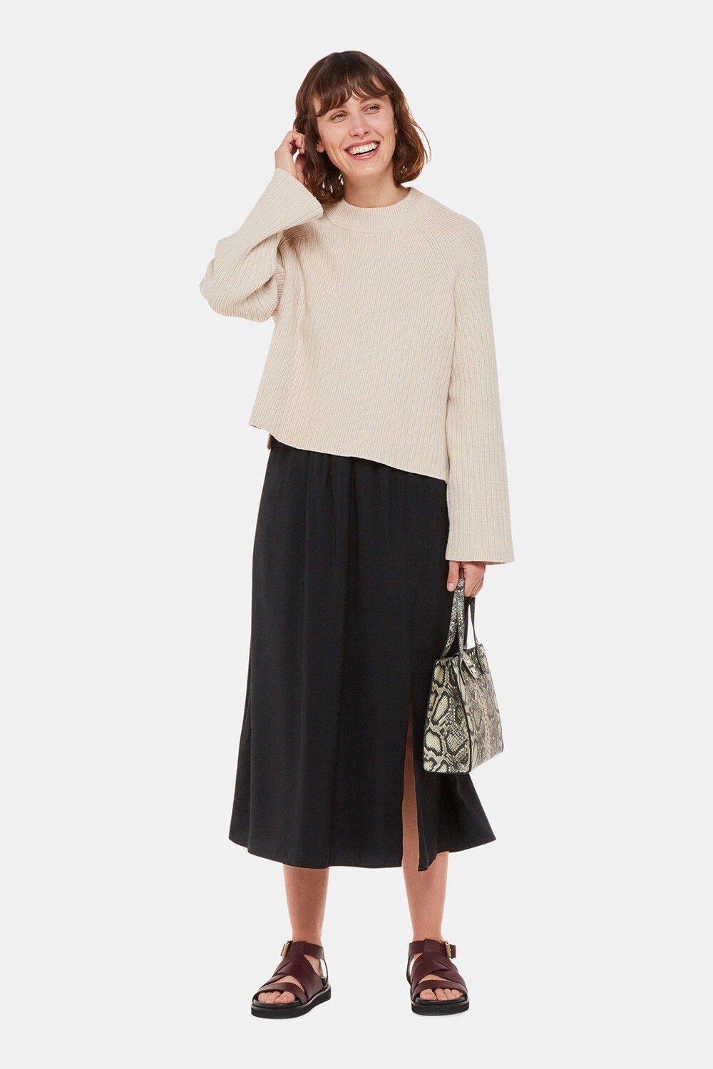 Юбка из эва с эластичной резинкой на талии Whistles, черный
Юбка из эва с эластичной резинкой на талии Whistles, черный