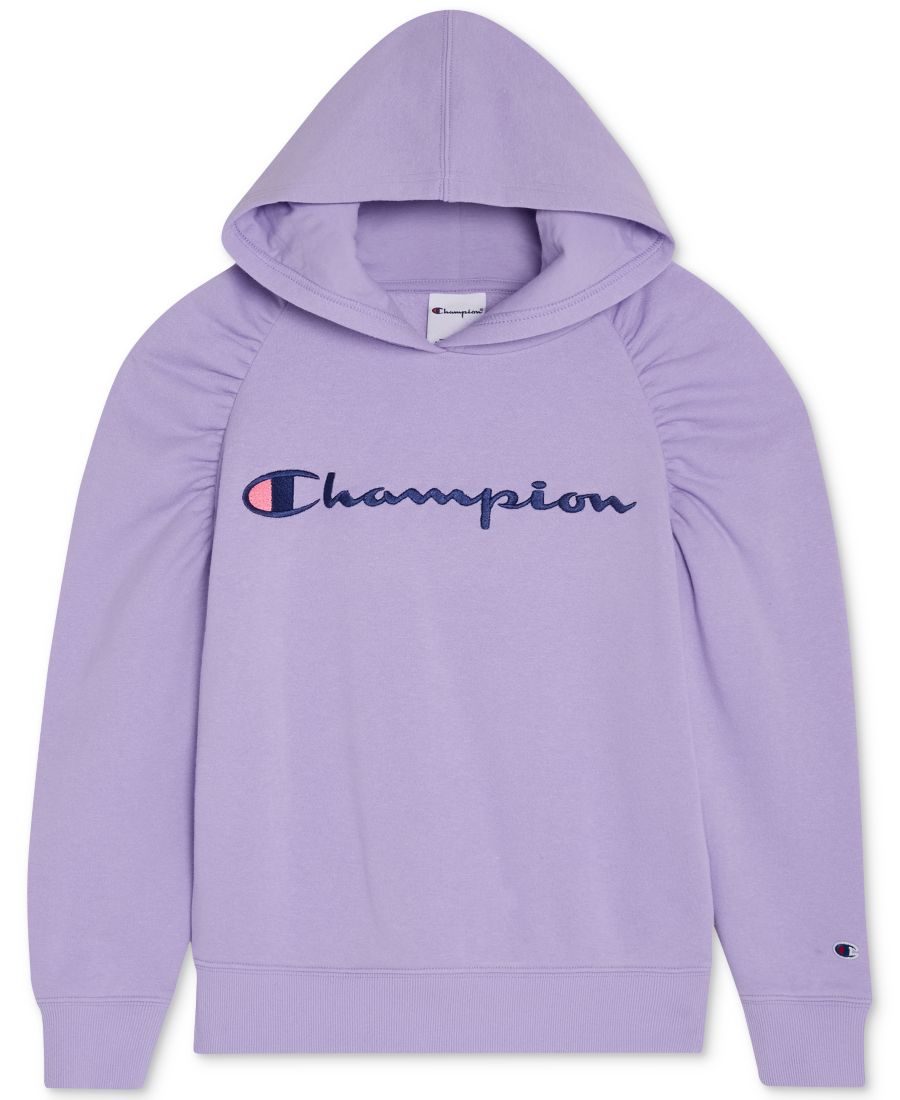 Толстовка с капюшоном для девочек постарше Champion, Lavender
Толстовка с капюшоном для девочек постарше Champion, Lavender