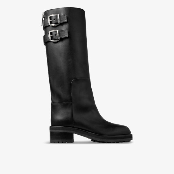Сапоги Brooklyn из кожи на каблуке, украшенные пряжками, до колена Jimmy Choo, черный
Сапоги Brooklyn из кожи на каблуке, украшенные пряжками, до колена Jimmy Choo, черный