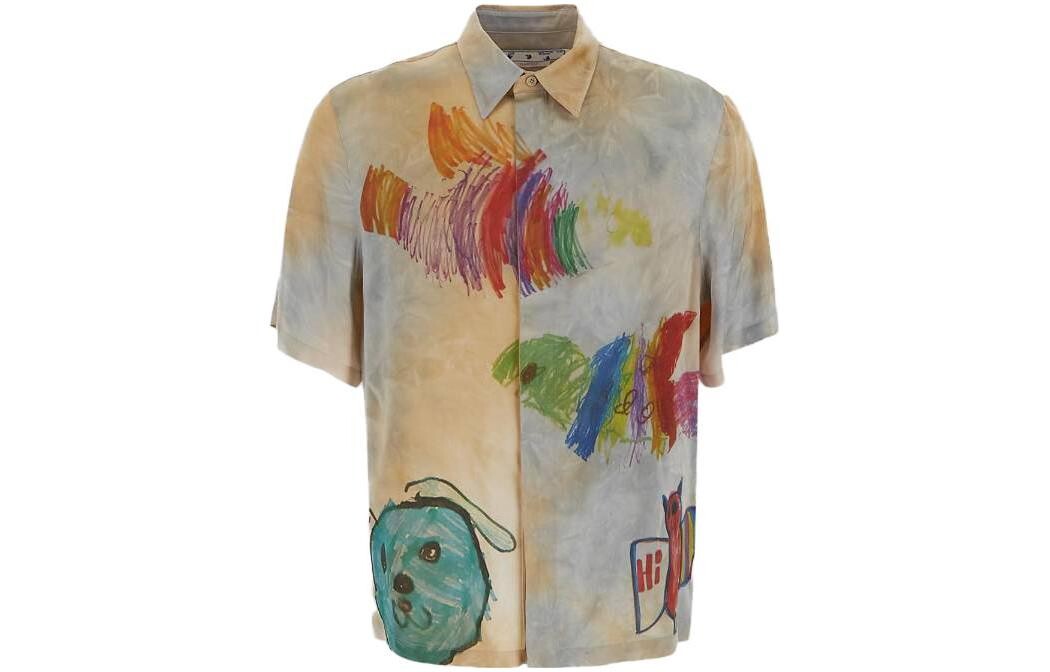 Рубашка мужская бежевая Off-White, бежевый
Рубашка мужская бежевая Off-White, бежевый