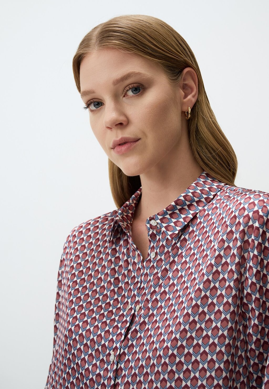 Блузка на пуговицах Jimmy Key, молочный
Блузка на пуговицах Jimmy Key, молочный