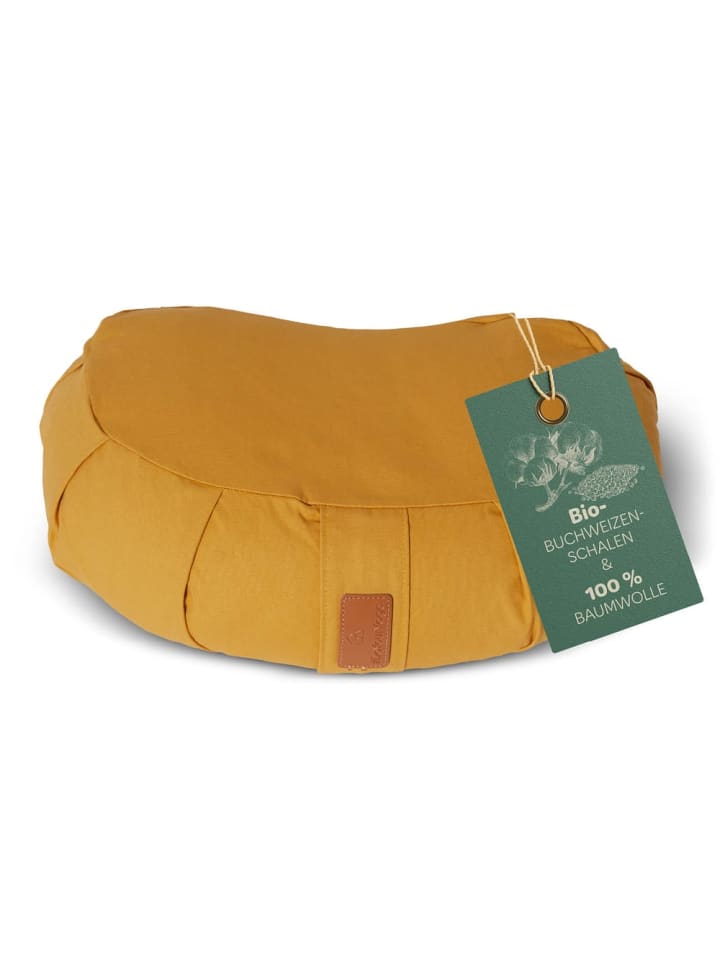 Lumaland #ЗанимайтесьЙогой Подушка для йоги «Ганеш» - наполнена органической гречневой шелухой - в форме полумесяца
Lumaland #ЗанимайтесьЙогой Подушка для йоги «Ганеш» - наполнена органической гречневой шелухой - в форме полумесяца