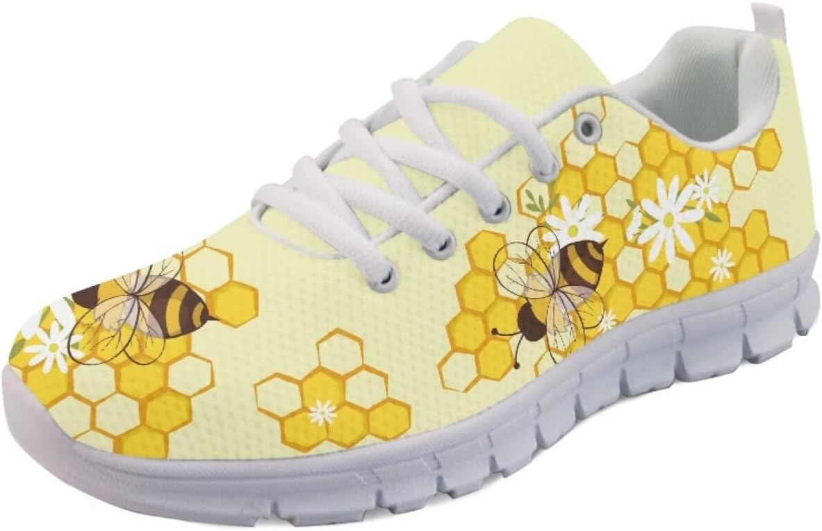 Женские кроссовки с мягкой подошвой для спорта, фитнеса, путешествий, работы, прогулок и тенниса Getelinseng, Bee Honeycomb
Женские кроссовки с мягкой подошвой для спорта, фитнеса, путешествий, работы, прогулок и тенниса Getelinseng, Bee Honeycomb