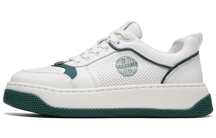 Кеды мужские, обувь для скейтбординга низкая Roberta Di Camerino, белый/зеленый
Кеды мужские, обувь для скейтбординга низкая Roberta Di Camerino, белый/зеленый