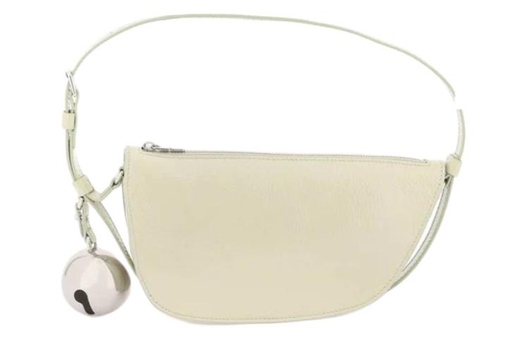 Маленький кожаный плечевой мешочек Burberry
Маленький кожаный плечевой мешочек Burberry