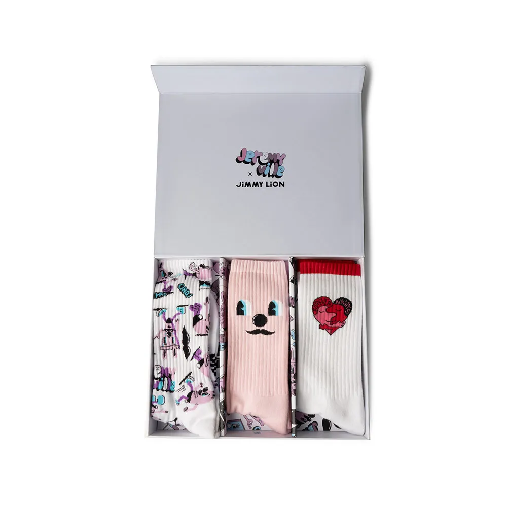 Носки Jimmy Lion Athletic Jeremyvile long 3 pairs, розовый/белый
Носки Jimmy Lion Athletic Jeremyvile long 3 pairs, розовый/белый