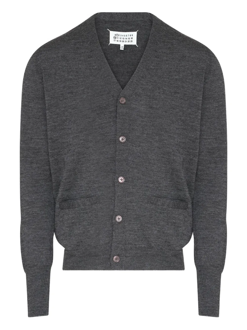 Кардиган с карманом на пуговице Maison Margiela, серый
Кардиган с карманом на пуговице Maison Margiela, серый