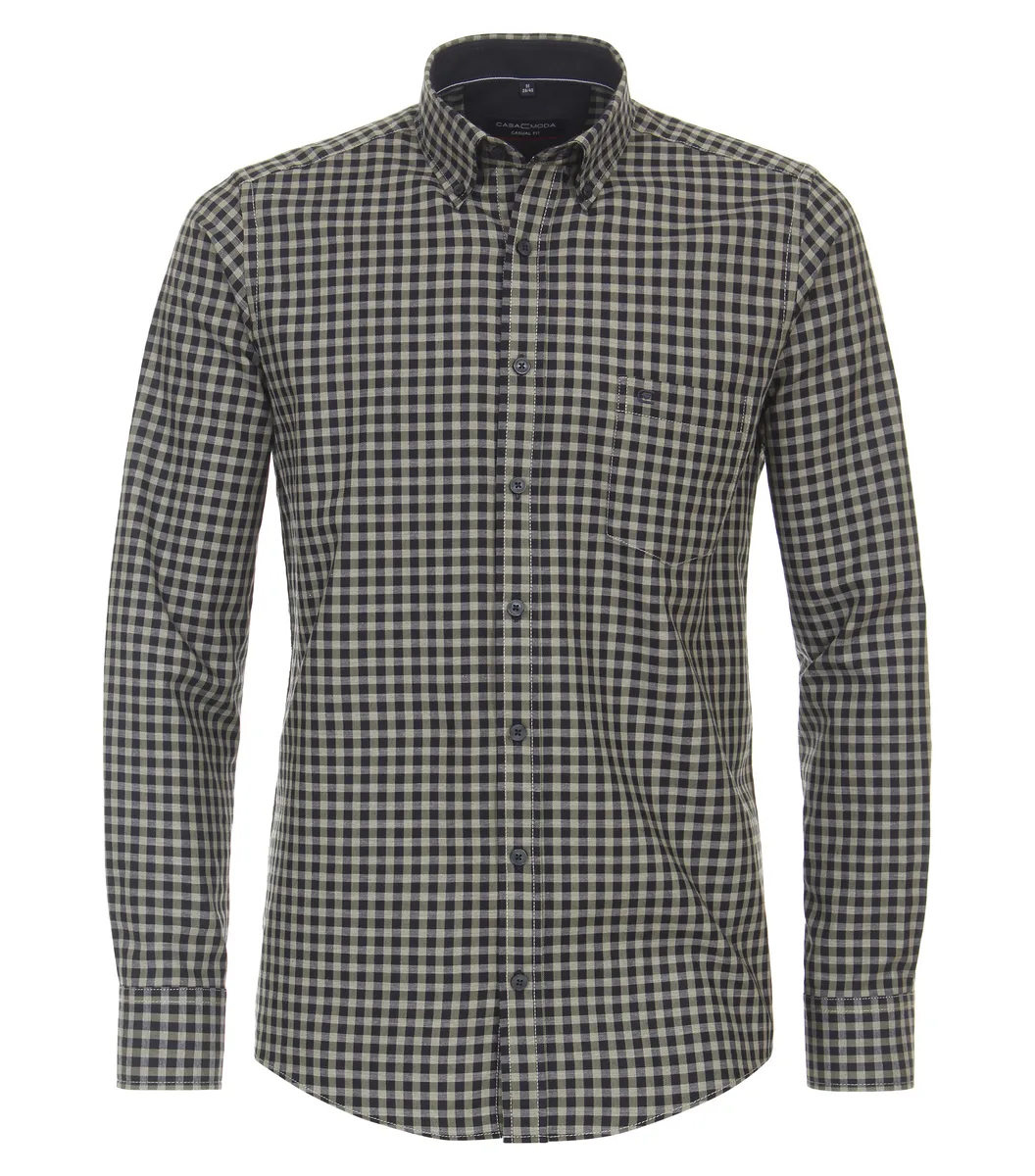 Фланелевая рубашка CASAMODA "Фланелевая рубашка CASAMODA в клетку", оливковый
Фланелевая рубашка CASAMODA "Фланелевая рубашка CASAMODA в клетку", оливковый