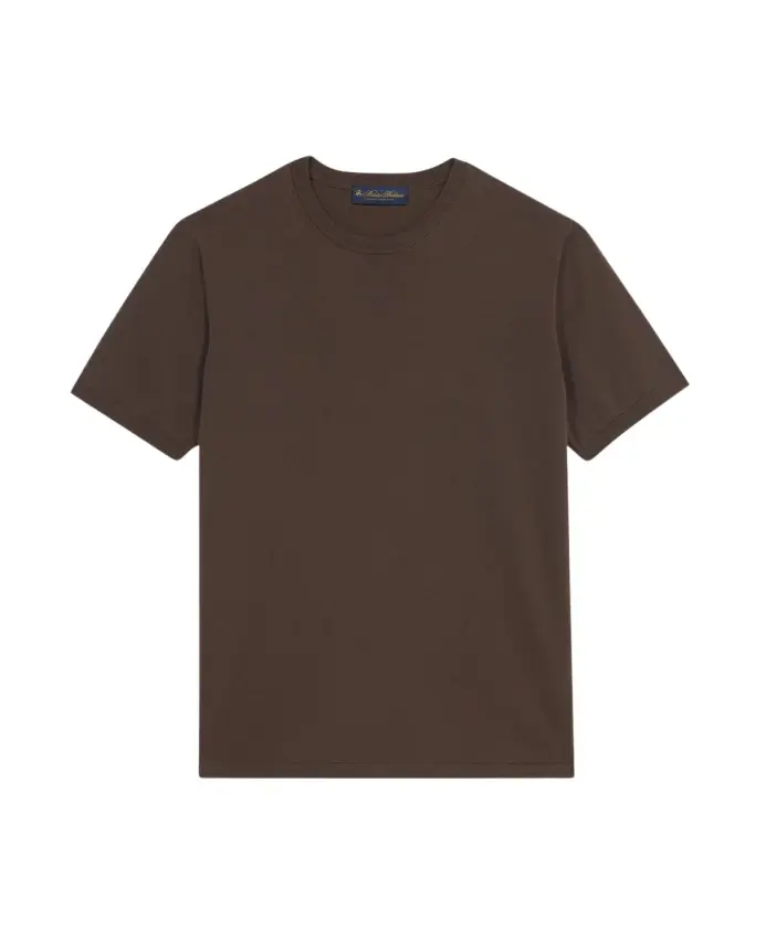 Свитер с короткими рукавами из хлопка мако Brooks Brothers, коричневый
Свитер с короткими рукавами из хлопка мако Brooks Brothers, коричневый