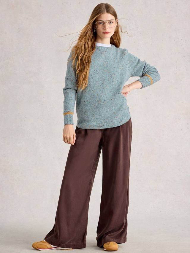 Джемпер с круглым вырезом в горошек White Stuff
Джемпер с круглым вырезом в горошек White Stuff