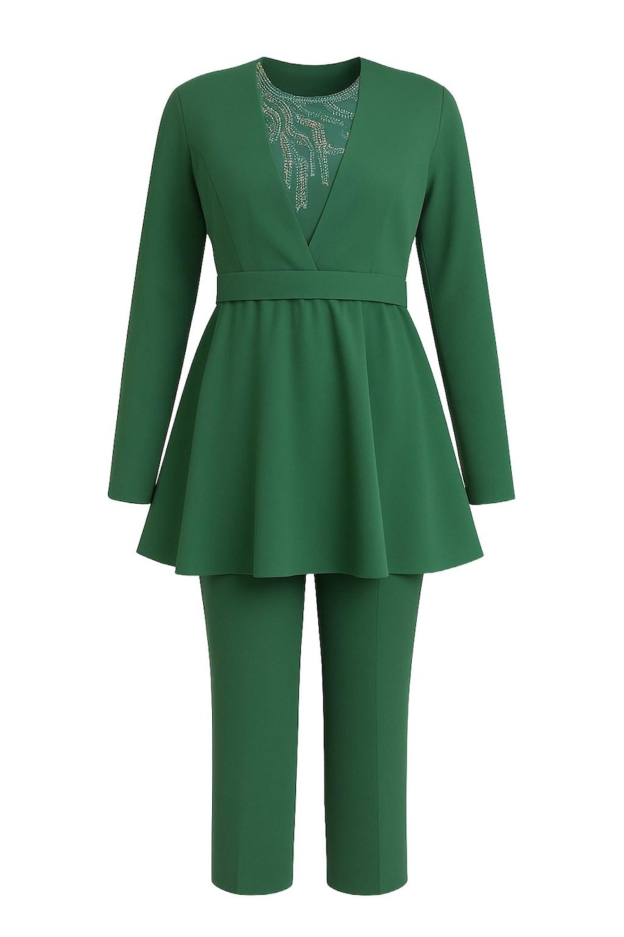 Брючный костюм MODAMIHRAM, зеленый
Брючный костюм MODAMIHRAM, зеленый