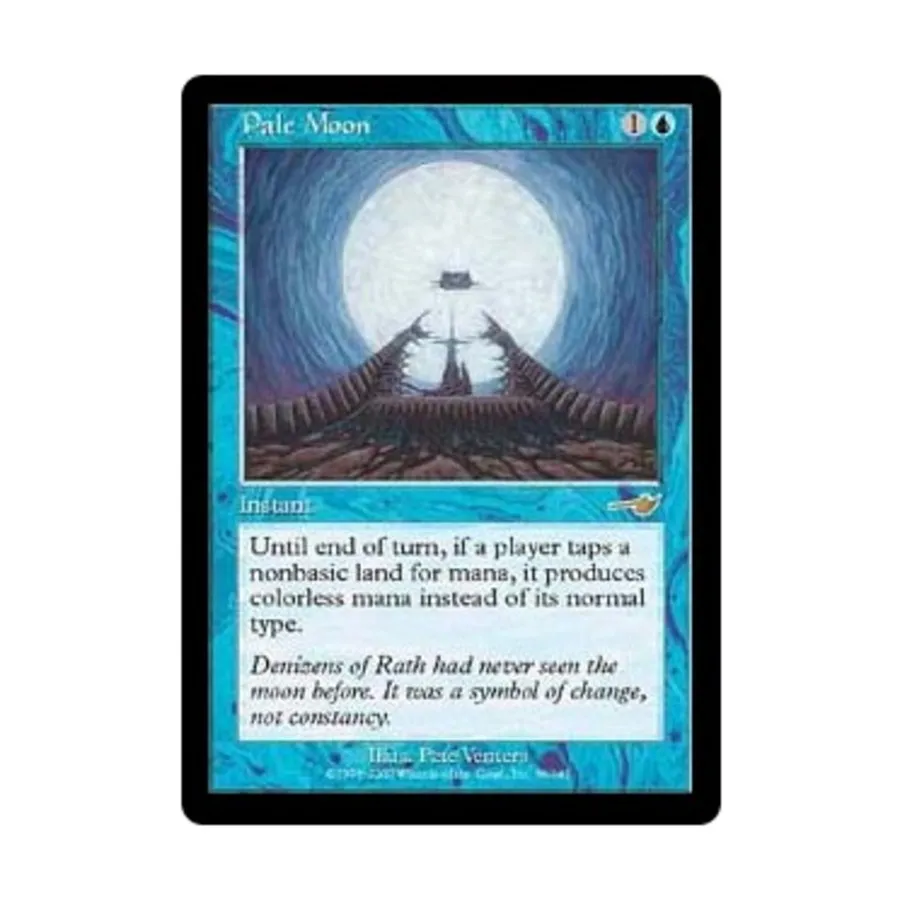 CCG Бледная луна (клавиша R), MTG - Nemesis
CCG Бледная луна (клавиша R), MTG - Nemesis