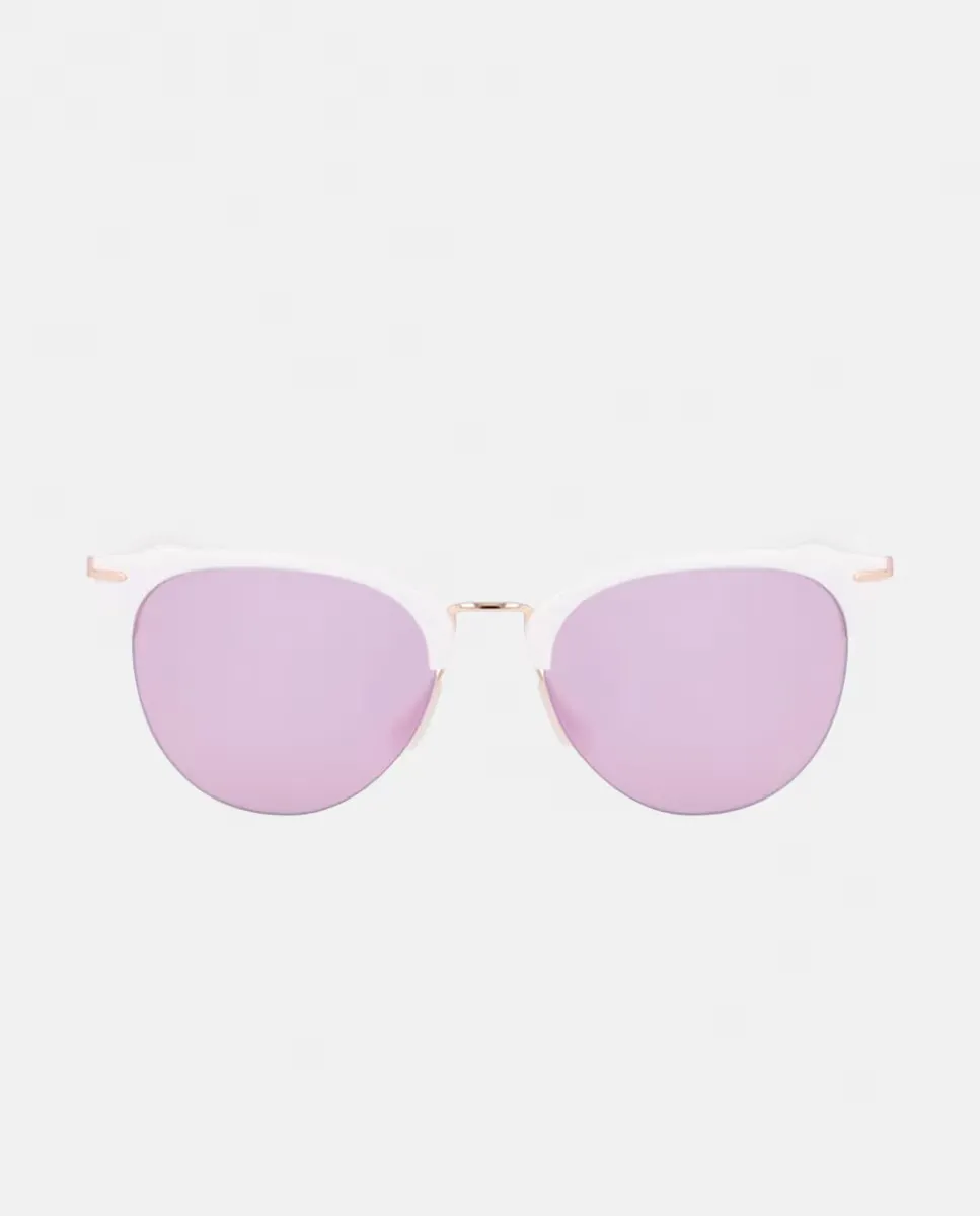 Круглые литые женские солнцезащитные очки с зеркальными линзами Nike, белый
Круглые литые женские солнцезащитные очки с зеркальными линзами Nike, белый