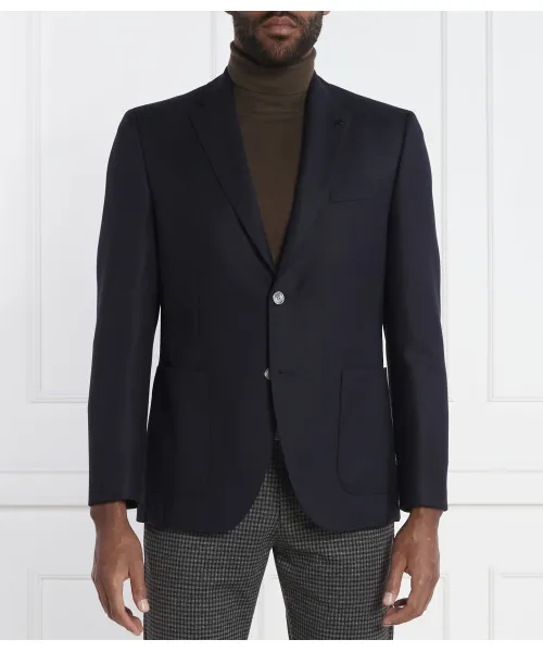 Элегантный шерстяной жакет h-janson Slim fit Boss, синий
Элегантный шерстяной жакет h-janson Slim fit Boss, синий