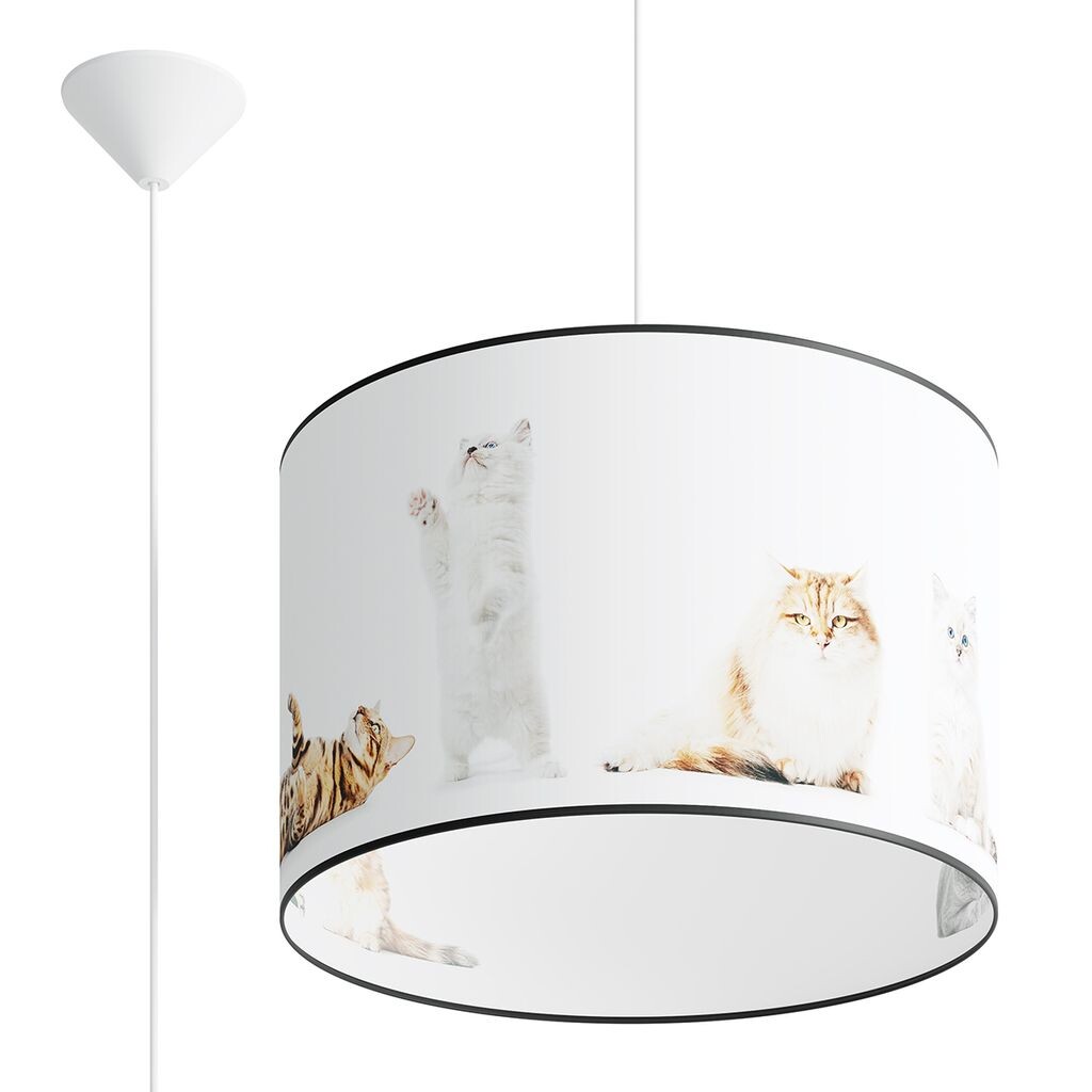 Подвесной светильник KITTY 40 1xE27 15Вт ПВХ 95x40x40см Sollux Lighting, мультиколор
Подвесной светильник KITTY 40 1xE27 15Вт ПВХ 95x40x40см Sollux Lighting, мультиколор