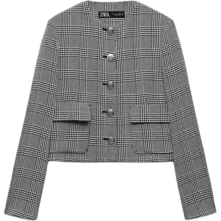 ZARA Женский деловой костюм черно-белый, Black/White
ZARA Женский деловой костюм черно-белый, Black/White