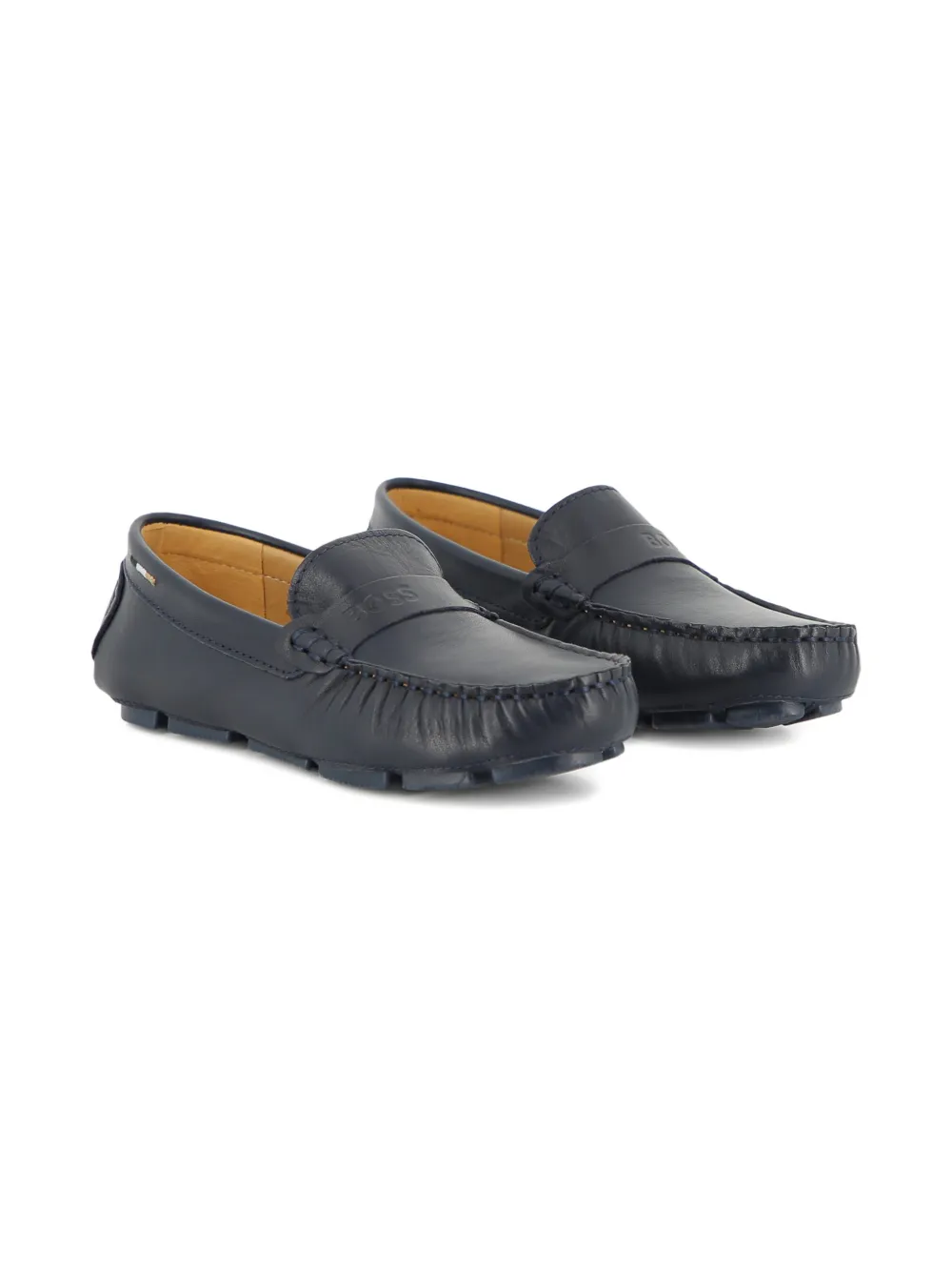 Лоферы с логотипом Boss Kidswear, синий
Лоферы с логотипом Boss Kidswear, синий