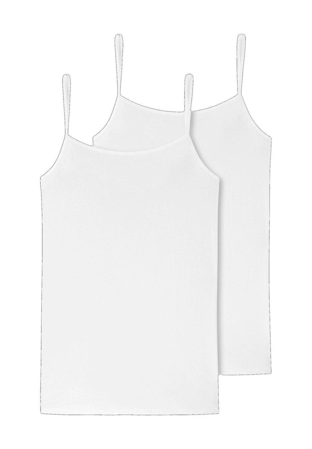 Комплект из 2 женских топов на бретельках-спагетти SCHIESSER, белый
Комплект из 2 женских топов на бретельках-спагетти SCHIESSER, белый