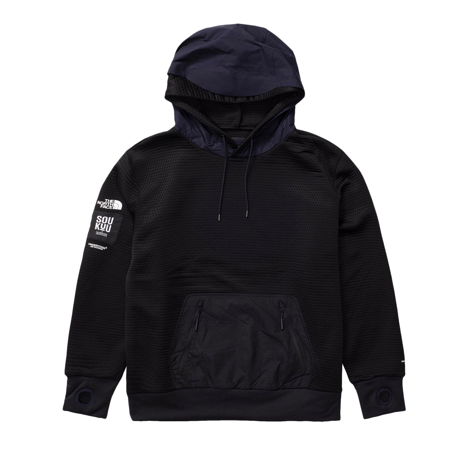 Двойная толстовка с капюшоном The North Face x Undercover SOUKUU DotKnit TNF Black/Aviator Navy
Двойная толстовка с капюшоном The North Face x Undercover SOUKUU DotKnit TNF Black/Aviator Navy