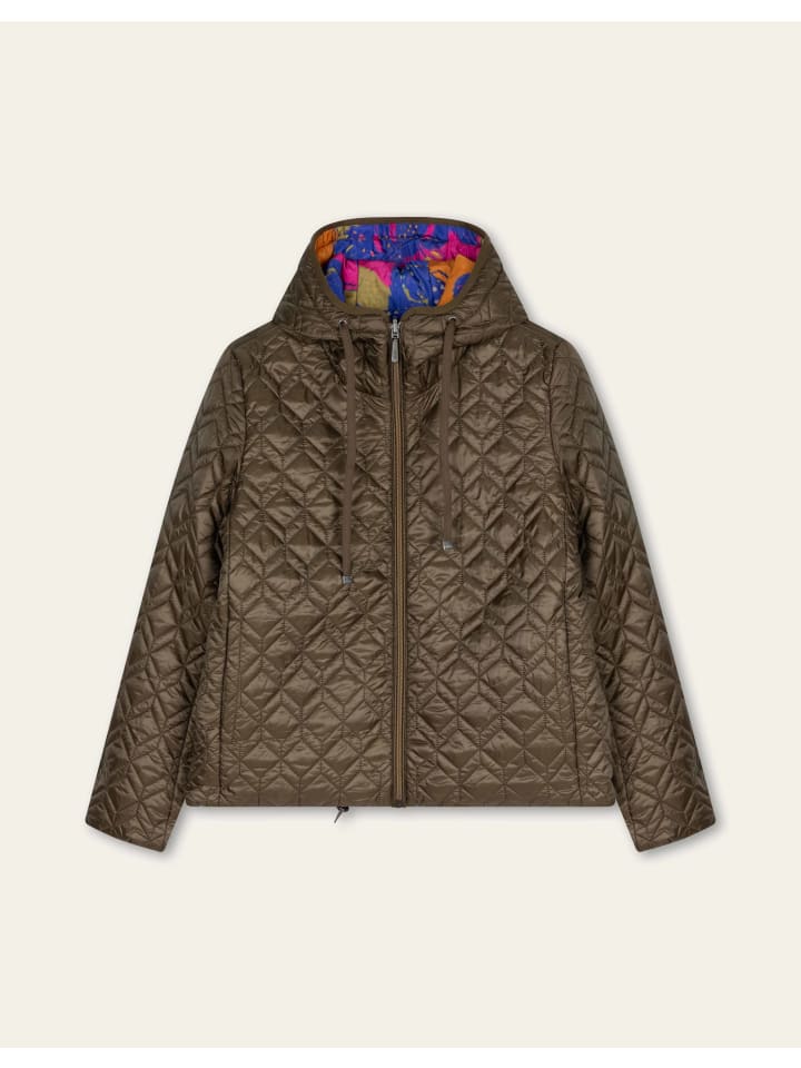 Oilily Двусторонняя стильная куртка зеленого цвета
Oilily Двусторонняя стильная куртка зеленого цвета