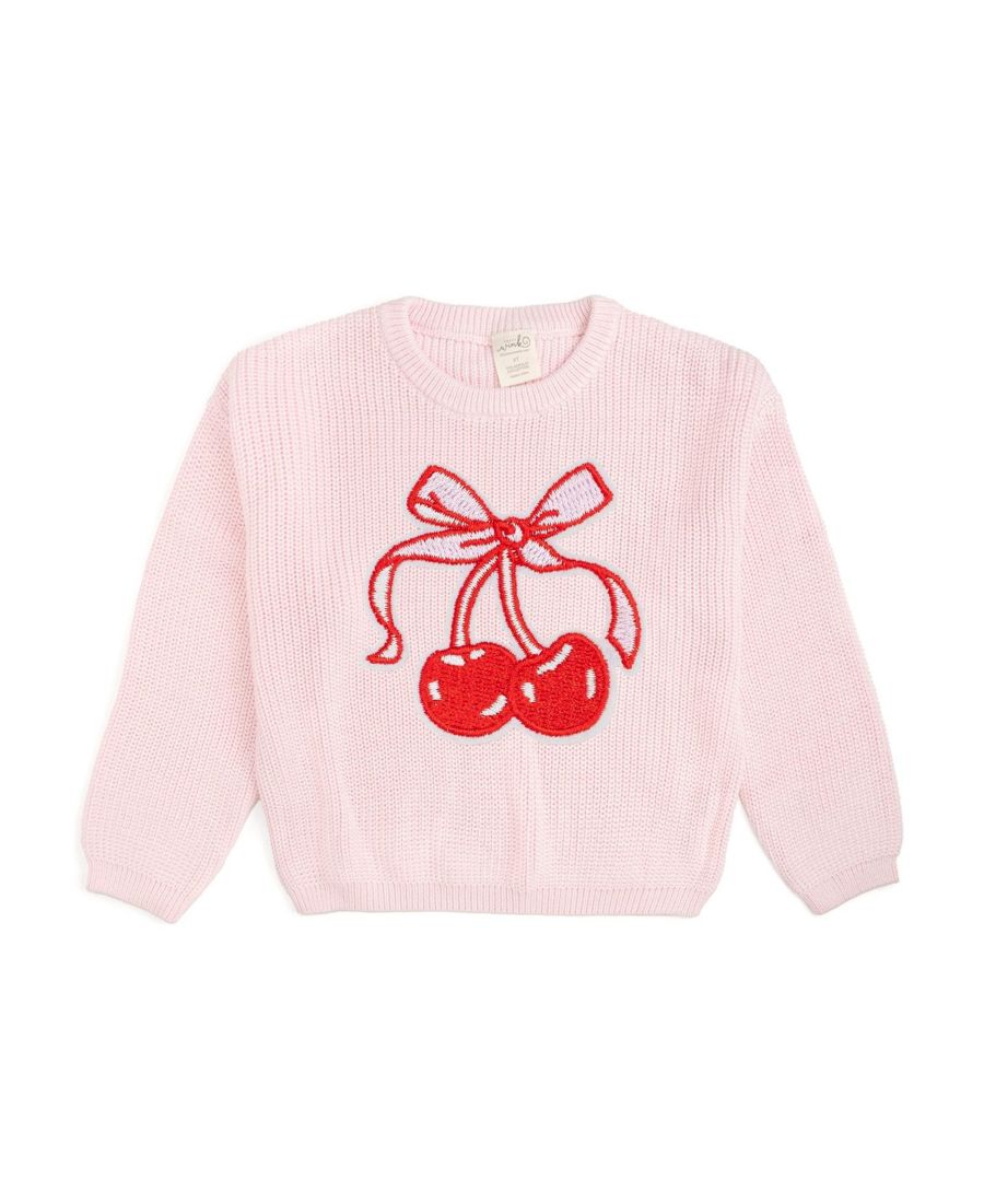 Вязаный свитер "Вишневая кокетка" для девочек постарше Sweet Wink, Light pink
Вязаный свитер "Вишневая кокетка" для девочек постарше Sweet Wink, Light pink