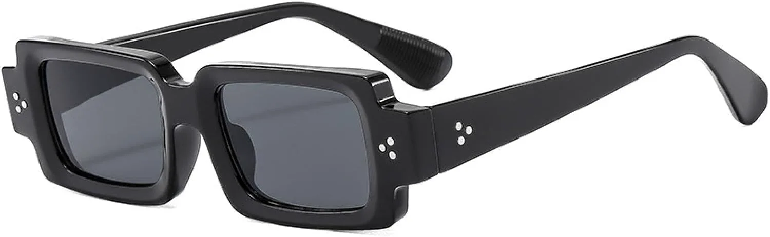 Солнцезащитные очки в стиле ретро для женщин и мужчин, защита от УФ-излучения UV400, модные, с заклепками, прозрачные, с градиентным переходом цвета SZVVBKK, Black
Солнцезащитные очки в стиле ретро для женщин и мужчин, защита от УФ-излучения UV400, модные, с заклепками, прозрачные, с градиентным переходом цвета SZVVBKK, Black