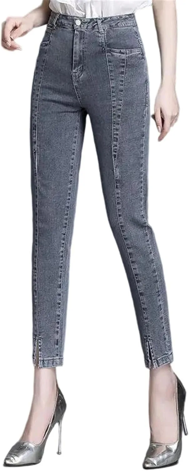 Женские джинсы High Waist Skinny Pencil с высокой посадкой, зауженные, укороченные
Женские джинсы High Waist Skinny Pencil с высокой посадкой, зауженные, укороченные