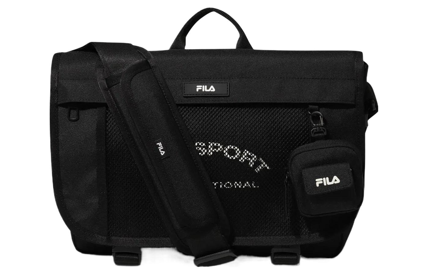 FILA Сумка-мессенджер из нейлона, портативная сумка через плечо, обычная сумка через плечо унисекс черная
FILA Сумка-мессенджер из нейлона, портативная сумка через плечо, обычная сумка через плечо унисекс черная