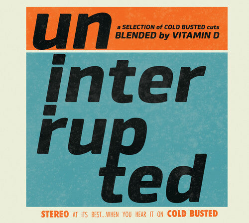 CD диск Uninterrupted Blended by Vitamin D / Various: Uninterrupted Blended By Vitamin D (Various Artists)
CD диск Uninterrupted Blended by Vitamin D / Various: Uninterrupted Blended By Vitamin D (Various Artists)