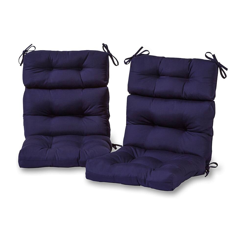 Greendale Home Fashions 2 шт. Набор подушек для уличного стула с высокой спинкой, темно-синий
Greendale Home Fashions 2 шт. Набор подушек для уличного стула с высокой спинкой, темно-синий
