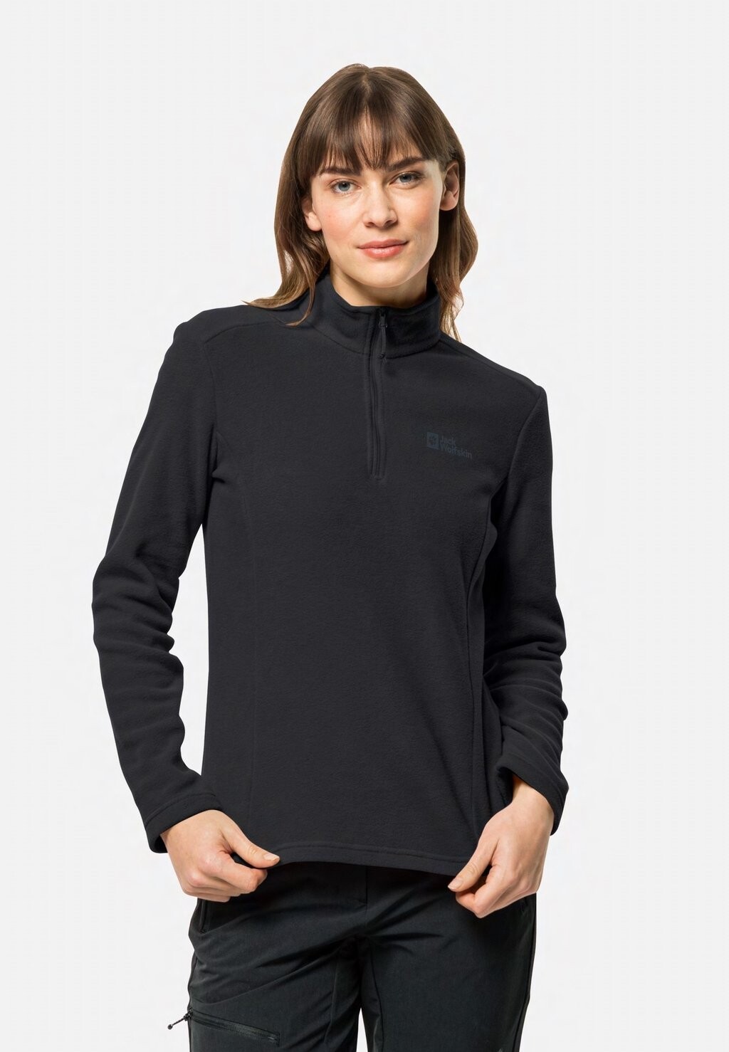 Флисовый свитер TAUNUS Jack Wolfskin, цвет black 
Флисовый свитер TAUNUS Jack Wolfskin, цвет black