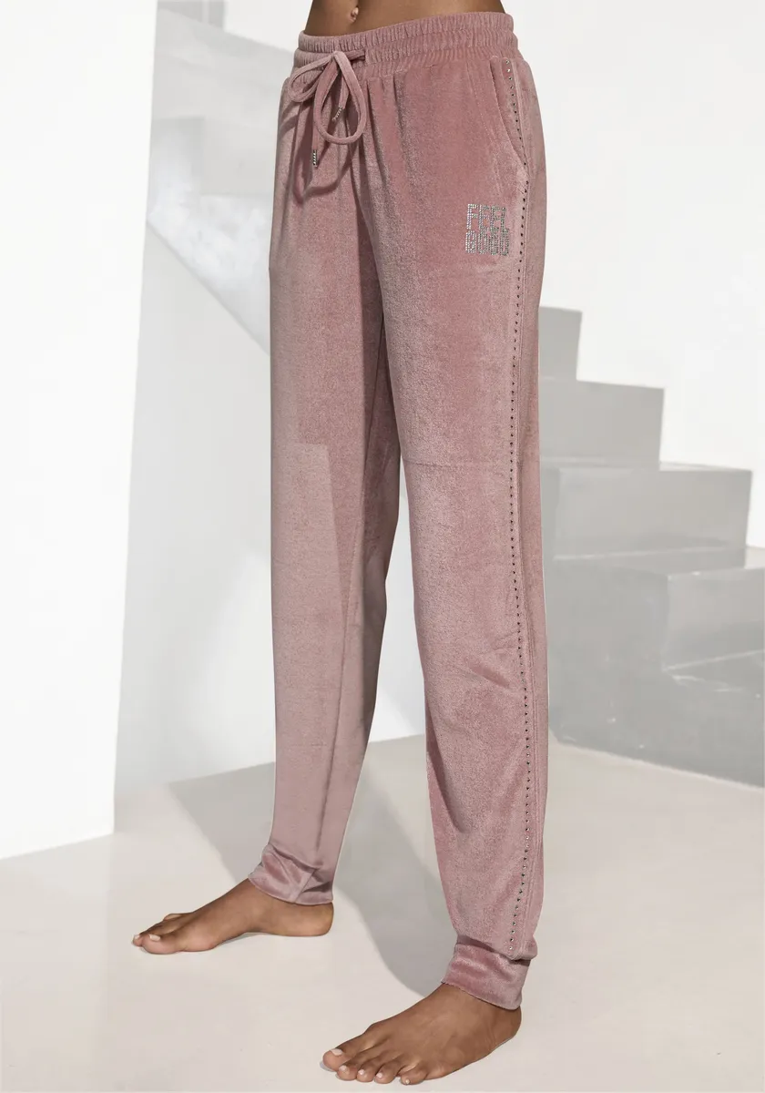 Брюки Vivance Nicki "брюки для отдыха" с блестящим принтом, розовый
Брюки Vivance Nicki "брюки для отдыха" с блестящим принтом, розовый