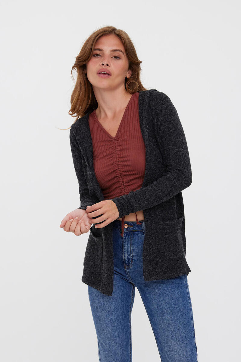 Длинный базовый женский кардиган Vero Moda, черный
Длинный базовый женский кардиган Vero Moda, черный