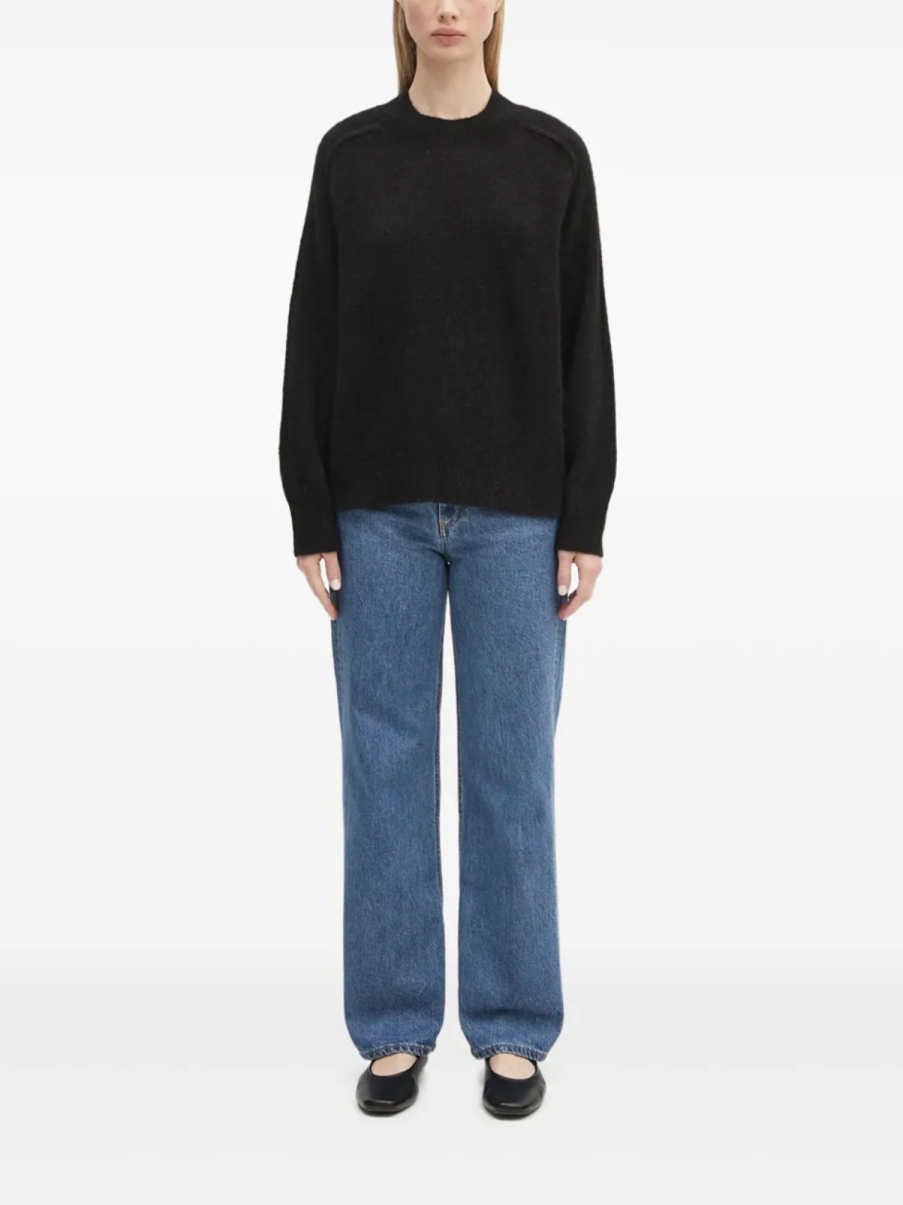 Шерстяной свитер с круглым вырезом APC Naomie A.P.C., черный
Шерстяной свитер с круглым вырезом APC Naomie A.P.C., черный