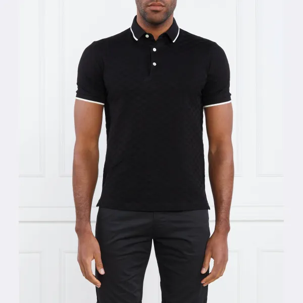 Рубашка поло стандартного кроя Emporio Armani, черный
Рубашка поло стандартного кроя Emporio Armani, черный