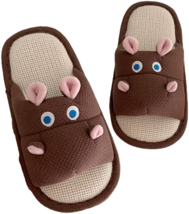 Домашние тапочки irLocy для женщин и мужчин, милые тапочки с животными, унисекс, пляжные шлепанцы, тапочки с бегемотом, коричневый
Домашние тапочки irLocy для женщин и мужчин, милые тапочки с животными, унисекс, пляжные шлепанцы, тапочки с бегемотом, коричневый