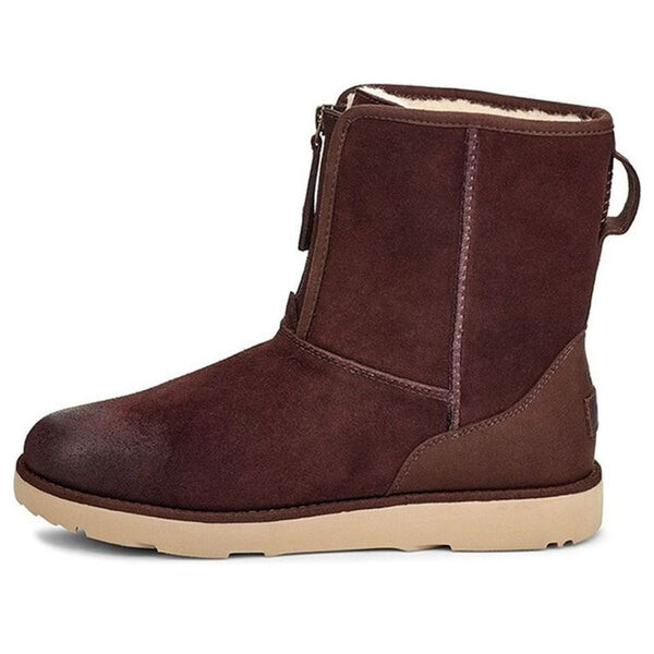 Кроссовки классические короткие с застежкой-молнией спереди Ugg, коричневый 
Кроссовки классические короткие с застежкой-молнией спереди Ugg, коричневый