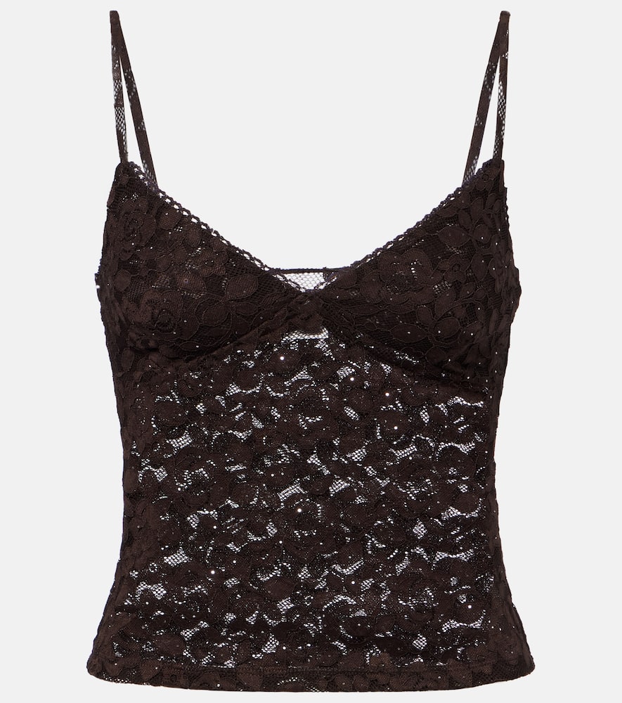 Топ с кружевом в цветочном принте Daisy Bananhot, Brown Lace
Топ с кружевом в цветочном принте Daisy Bananhot, Brown Lace