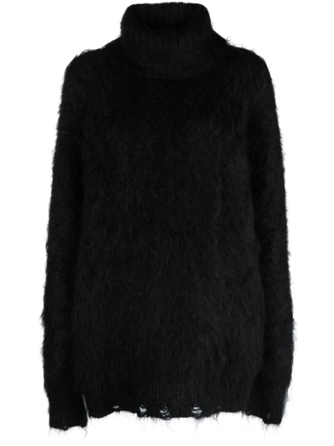 Junya Watanabe джемпер с эффектом потертости, черный
Junya Watanabe джемпер с эффектом потертости, черный