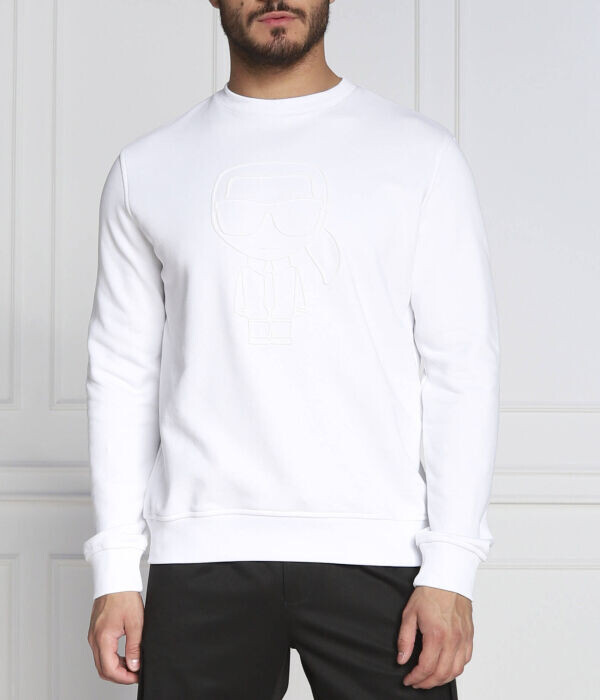Толстовка Karl Lagerfeld классического кроя, белый
Толстовка Karl Lagerfeld классического кроя, белый
