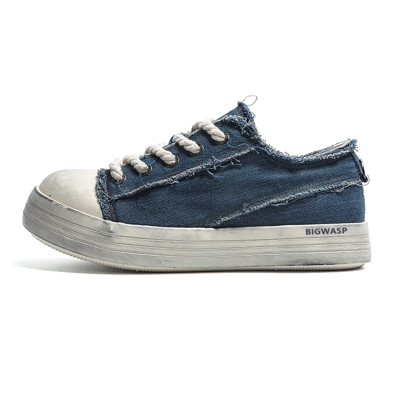 BIGWASP Износостойкие амортизирующие кросcовки низкие на шнуровке унисекс деним синий, цвет Denim Blue
BIGWASP Износостойкие амортизирующие кросcовки низкие на шнуровке унисекс деним синий, цвет Denim Blue