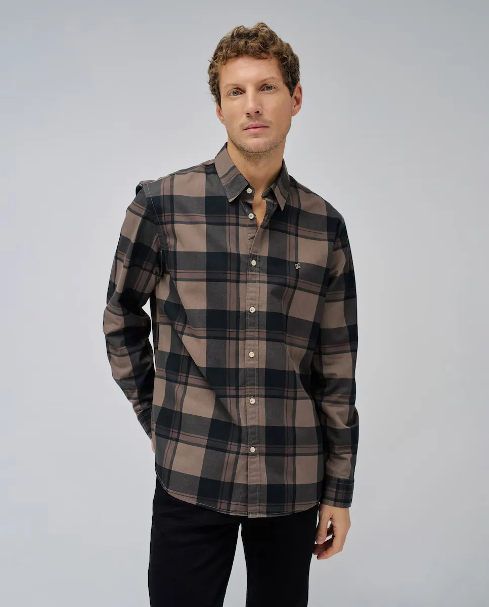 Мужская клетчатая рубашка Salsa Jeans, натуральный
Мужская клетчатая рубашка Salsa Jeans, натуральный